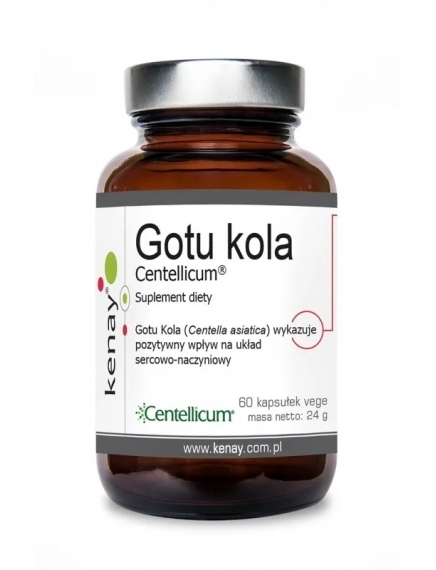 Kenay Gotu Kola Centellicum 60 kapsułek