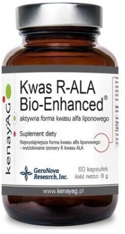 Kenay Kwas R-ALA Bio-Enhanced 60 kapsułek