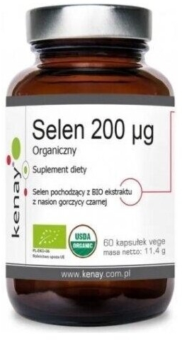 Kenay Selen 200 mcg 60 kapsułek