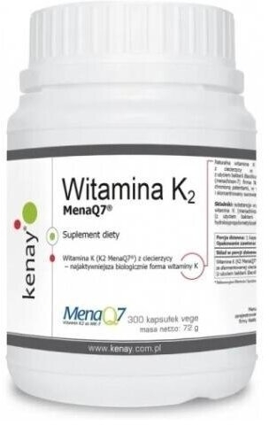 Kenay Witamina K2 300 kapsułek