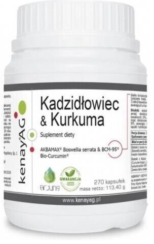 Kenay kadzidłowiec & kurkuma 270 kapsułek