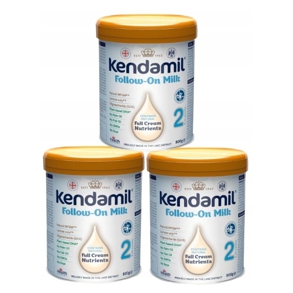 Kendamil mleko następne 2 DHA+ 800 g Wielopak x3