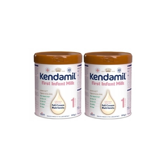 Kendamil mleko początkowe 1 DHA+ 800 g Wielopak x2