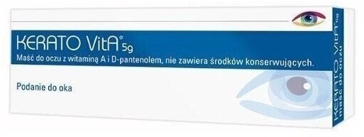 Kerato VitA maść do oczu 5 g