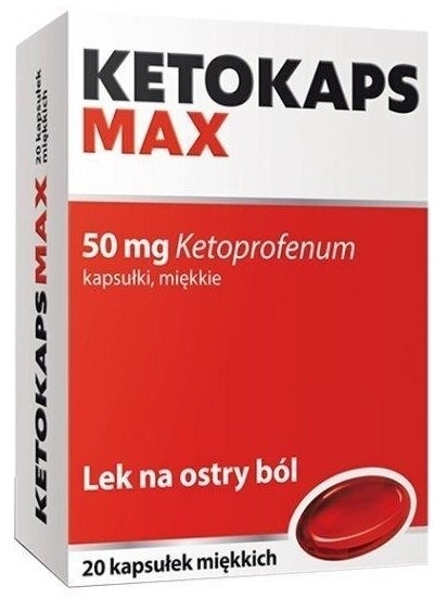 Ketokaps Max 20 kapsułek