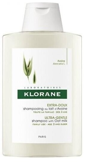 Klorane szampon na bazie mleczka z owsa ultra-łagodny 400ml
