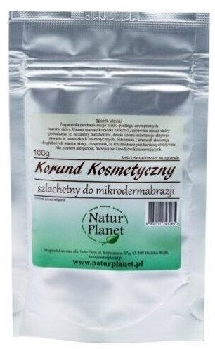 Korund Szlachetny NaturPlanet peeling 100g