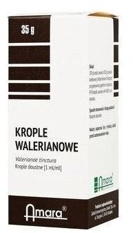 Krople walerianowe 35 g Amara