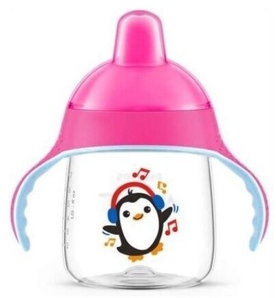 Kubek Pingwinek Philips Avent z twardym ustnikiem