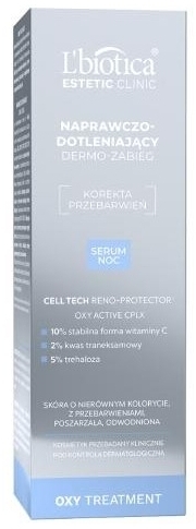 L'BIOTICA ESTETIC CLINIC OXY Naprawczo-dotleniający Dermo-Zabieg Serum noc 30 ml