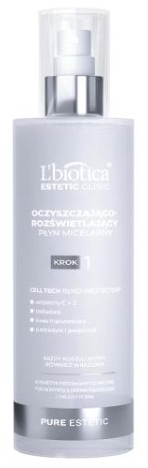 L'BIOTICA ESTETIC CLINIC PURE oczyszczająco- detoksykujący Płyn micelarny 200 ml
