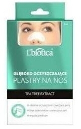 L'BIOTICA Plastry na nos Tea Tree 3 sztuki