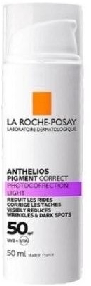 LA ROCHE ANTHELIOS PIGMENT CORRECT SPF50+ cream 50 ml