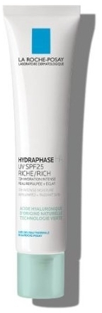 LA ROCHE-POSAY HYDRAPHASE HA UV SPF25 RICH Krem do twarzy 40 ml
