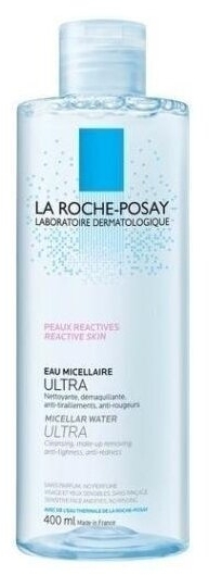 LA ROCHE-POSAY ULTRA skóra reaktywna Płyn Micelarny 400 ml