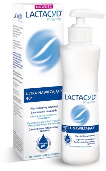 LACTACYD PHARMA Ultra-Nawilżający 40+ Płyn do higieny intymnej 250 ml