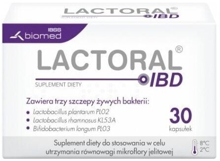 LACTORAL IBD 30 kapsułek