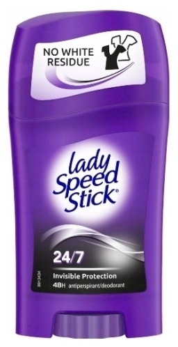 LADY SPEED STICK Invisible antyperspirant dla kobiet w sztyfcie 45 g