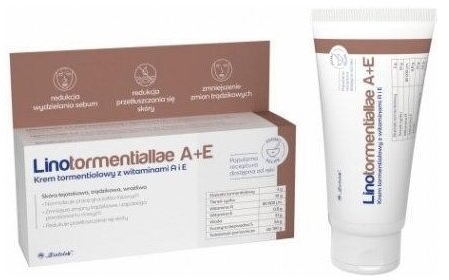 LINOTORMENTIALLAE A+E Krem tormentiolowy 50g