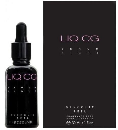 LIQ CG Serum Night 7% Glycolic Peel Serum-Peeling Wygładzające Na Noc 30ml