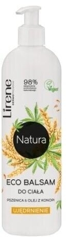 LIRENE NATURA ECO Balsam do ciała Pszenica & Olej z konopii 350 ml