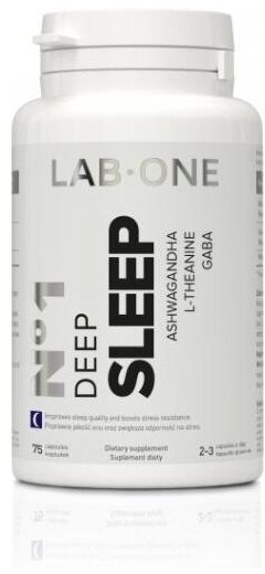 Lab One Deep Sleep 75 kapsułek