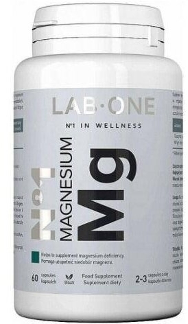 Lab One Magnesium Mg 60 kapsułek