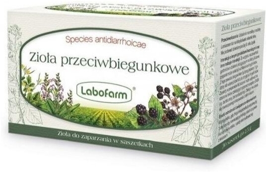 Labofarm Zioła przeciwbiegunkowe 30 saszetek