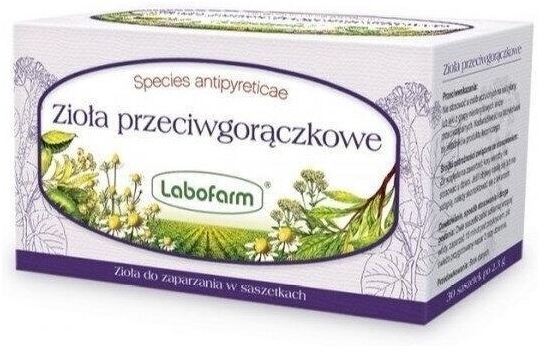 Labofarm Zioła przeciwgorączkowe 30 saszetek