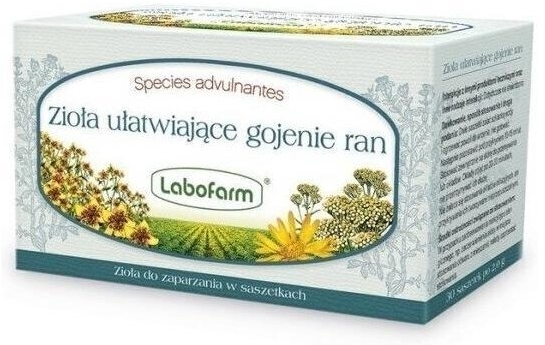 Labofarm Zioła ułatwiające gojenie ran 30 saszetek