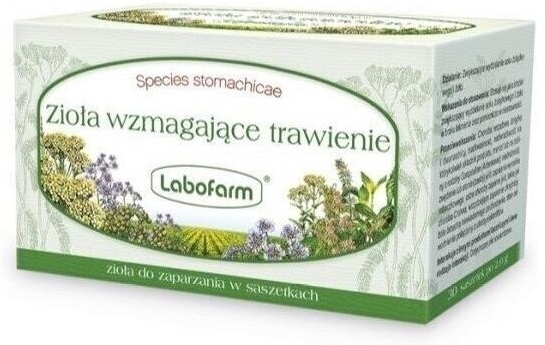 Labofarm Zioła wzmagające trawienie 30 saszetek