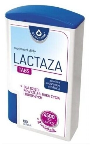 Lactaza TABS 100 tabletek