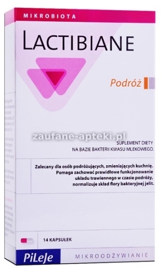 Lactibiane Podróż 14 kapsułek