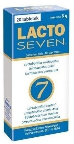 Lactoseven 20 tabletek