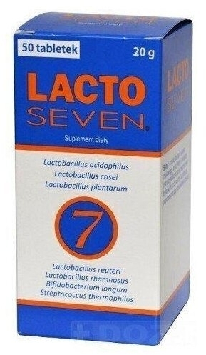 Lactoseven 50 tabletek