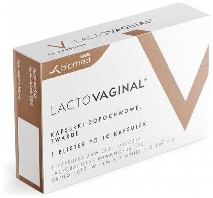 Lactovaginal 10 kapsułek