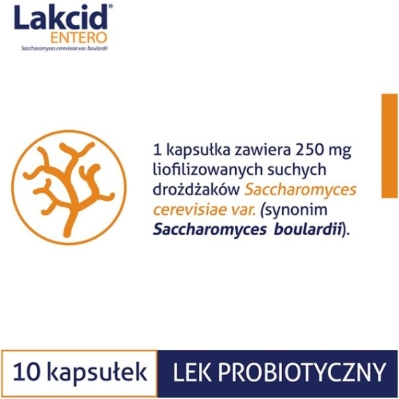 Lakcid ENTERO 10 kapsułek