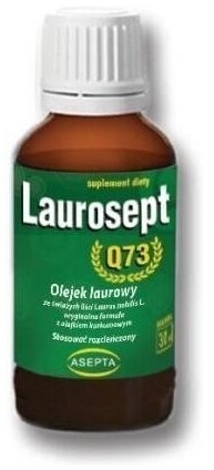 Laurosept Q73 olejek z liści laurowych i kurkumy 30 ml