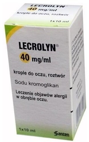 Lecrolyn krople do oczu 10 ml