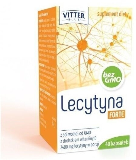 Lecytyna Forte VITTER BLUE 40 kapsułek