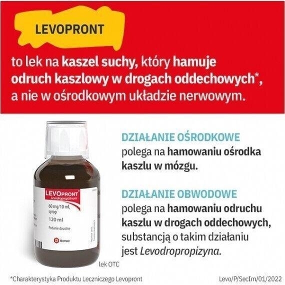 Levopront syrop 120 ml