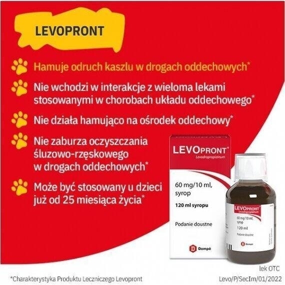 Levopront syrop 120 ml