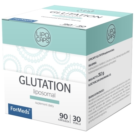 Lipocaps Glutation 90 kapsułek