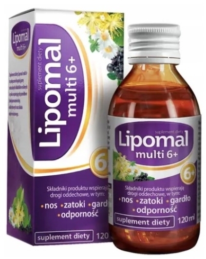 Lipomal Multi 6+ płyn 120 ml