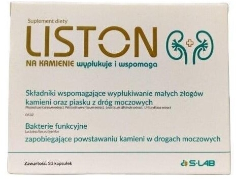 Liston na kamienie 30 kapsułek