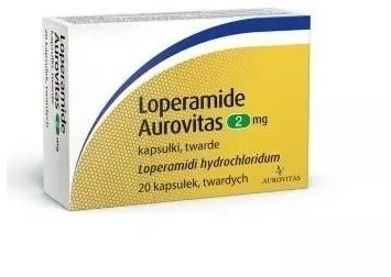 Loperamide Aurovitas 2mg 20 kapsułek