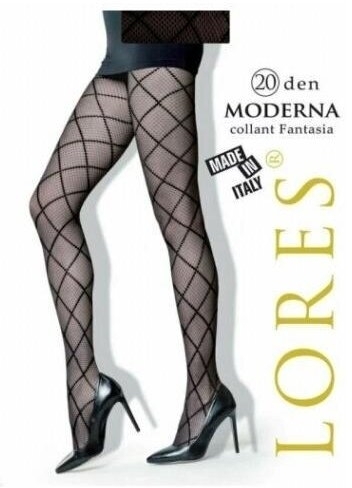 Lores rajstopy Moderna 20den rozmiar M/L czarne