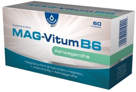 MAG-Vitum B6 Ashwagandha 60 tabletek