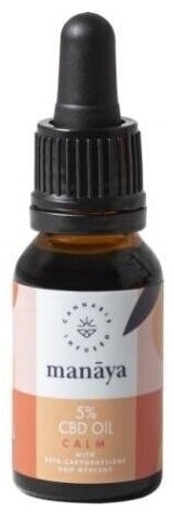 MANAYA olejek cbd 5% calm 15 ml