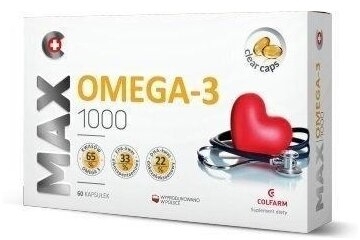 MAX OMEGA -3 1000 60 kapsułek